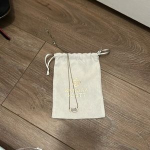 Kendra Scott Iridescent Drusy Pendant Necklace